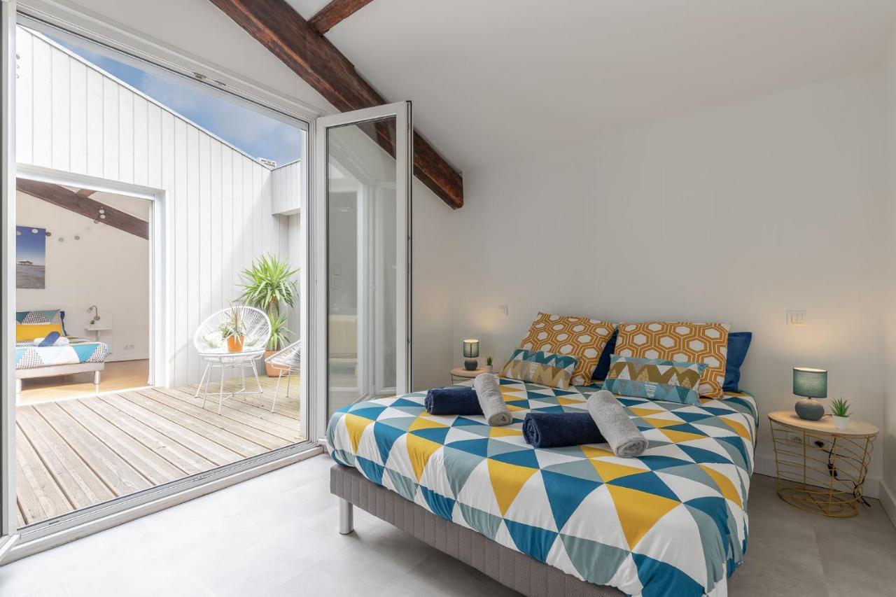 Aux Portes De Bordeaux Le Patio Samba Mindurguest Bègles Exterior foto