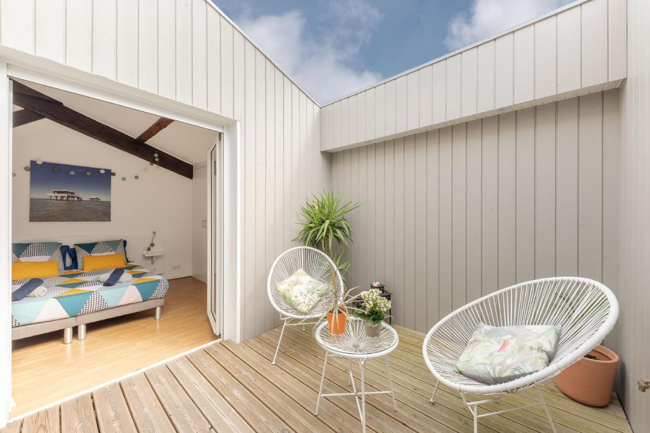 Aux Portes De Bordeaux Le Patio Samba Mindurguest Bègles Exterior foto
