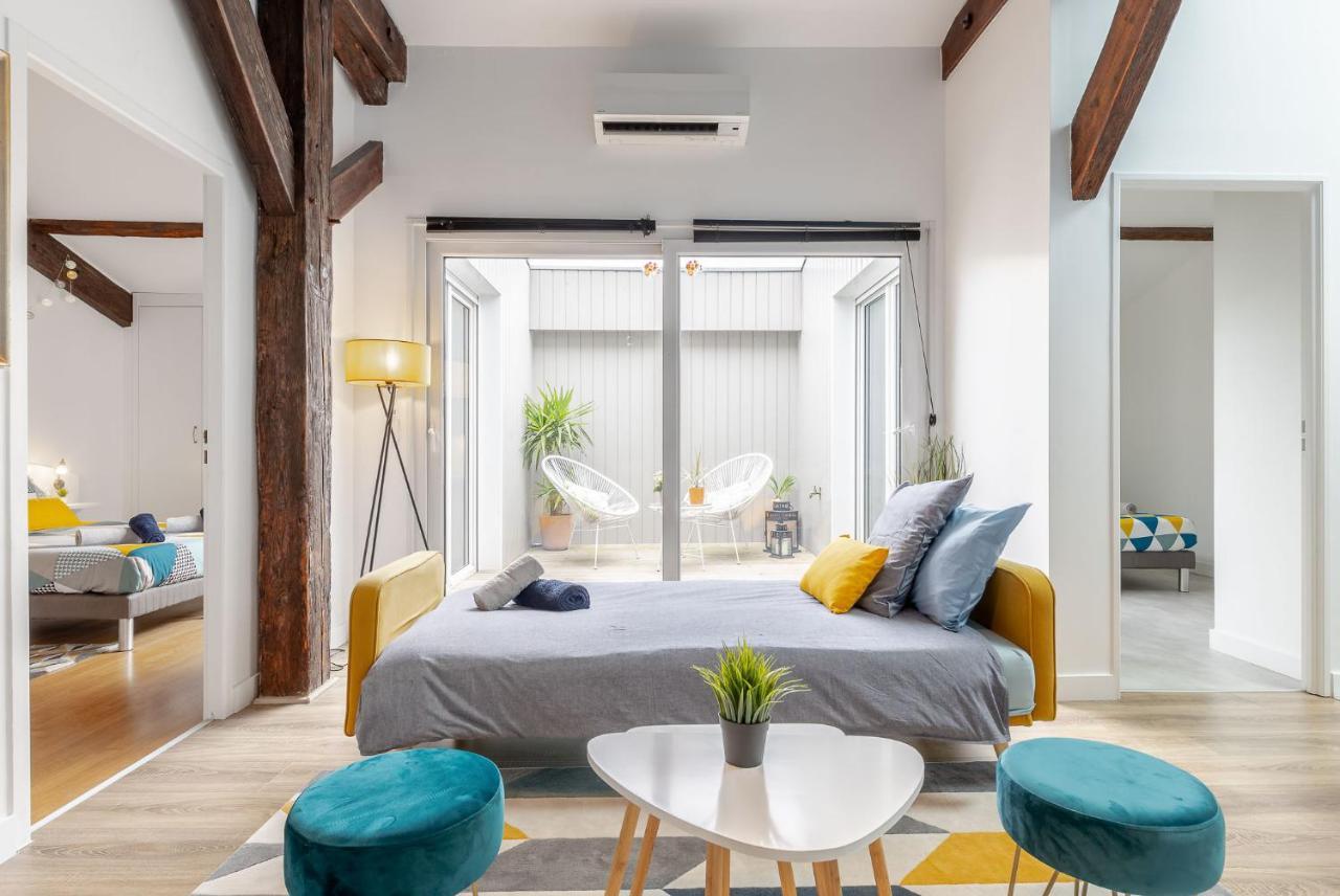 Aux Portes De Bordeaux Le Patio Samba Mindurguest Bègles Exterior foto